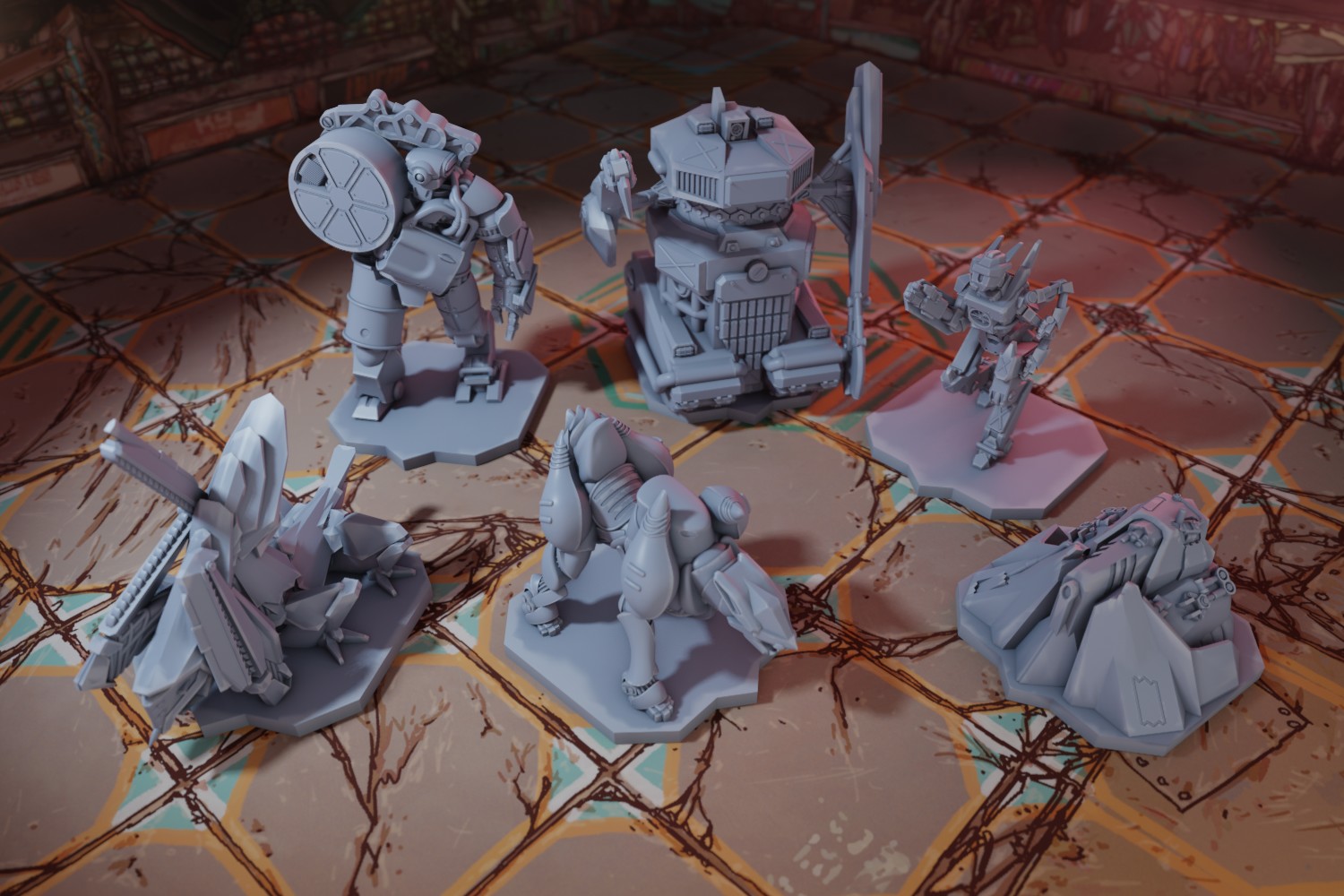 MimicBox SteelColosseum Minis